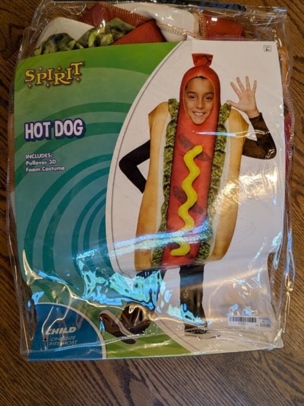Hot Dog Costume (Kids)